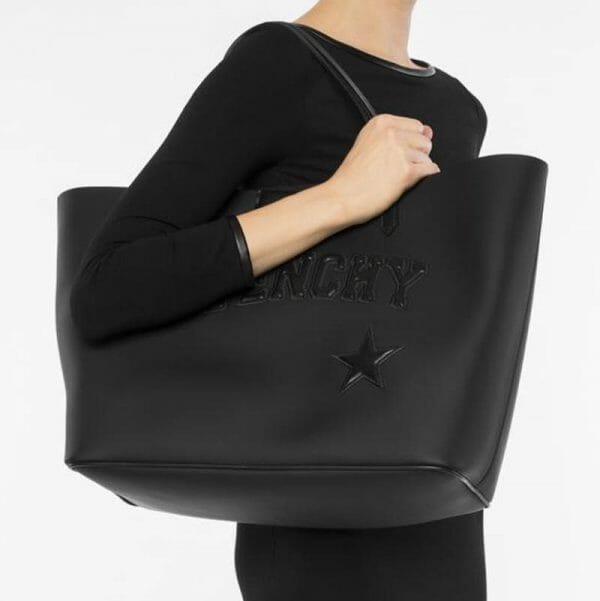 Givenchy Antigona large black logo tote bag