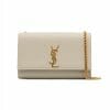 saint laurent ysl kate bag medium in nude powder with gold hardware authentic second hand