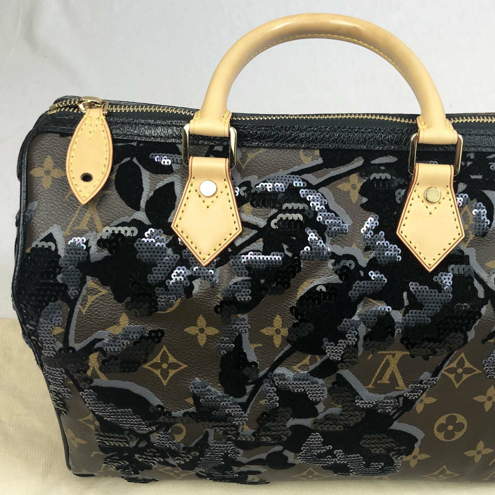 louis vuitton speedy sequin