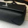 Louis Vuitton lock me bb bag in black with silver bottom corner 2