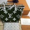 Louis Vuitton Giant Monogram Neverfull MM green and khaki cream handbagholic