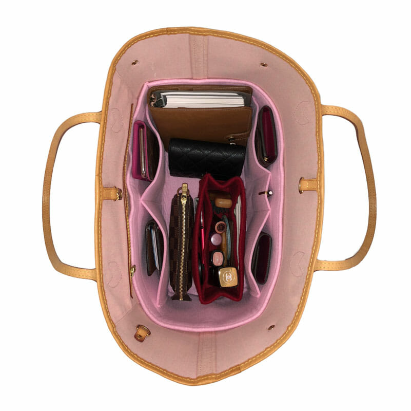 Louis Vuitton Neverfull MM Handbag Liner Organiser Insert