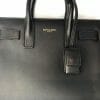 Saint laurent sac de jour black leather handbagholic front