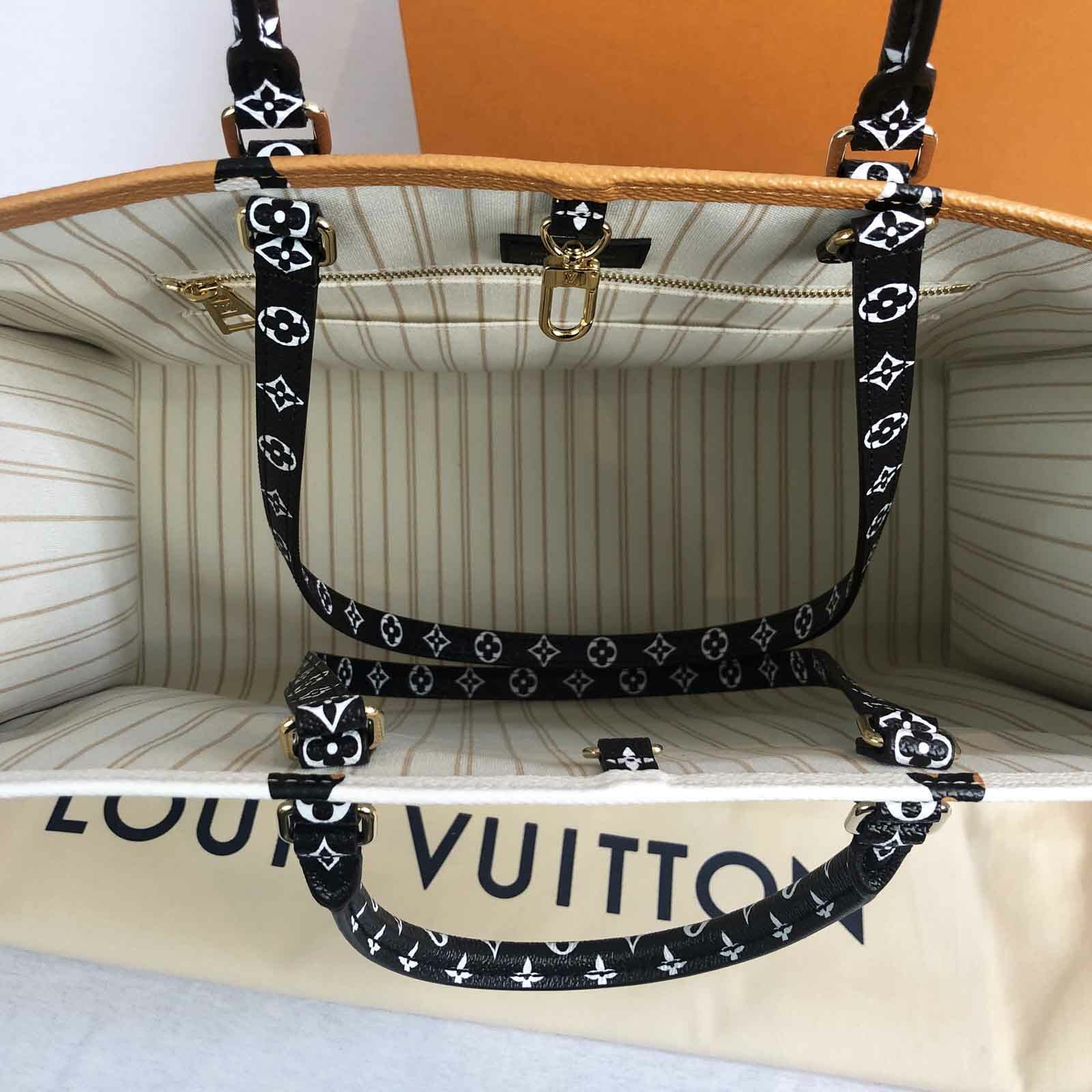 Louis Vuitton OnTheGo Tote Limited Edition Jungle Monogram Giant