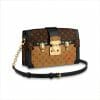 louis vuitton authentic trunk clutch shoulder bag