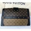 louis vuitton authentic trunk clutch shoulder bag back