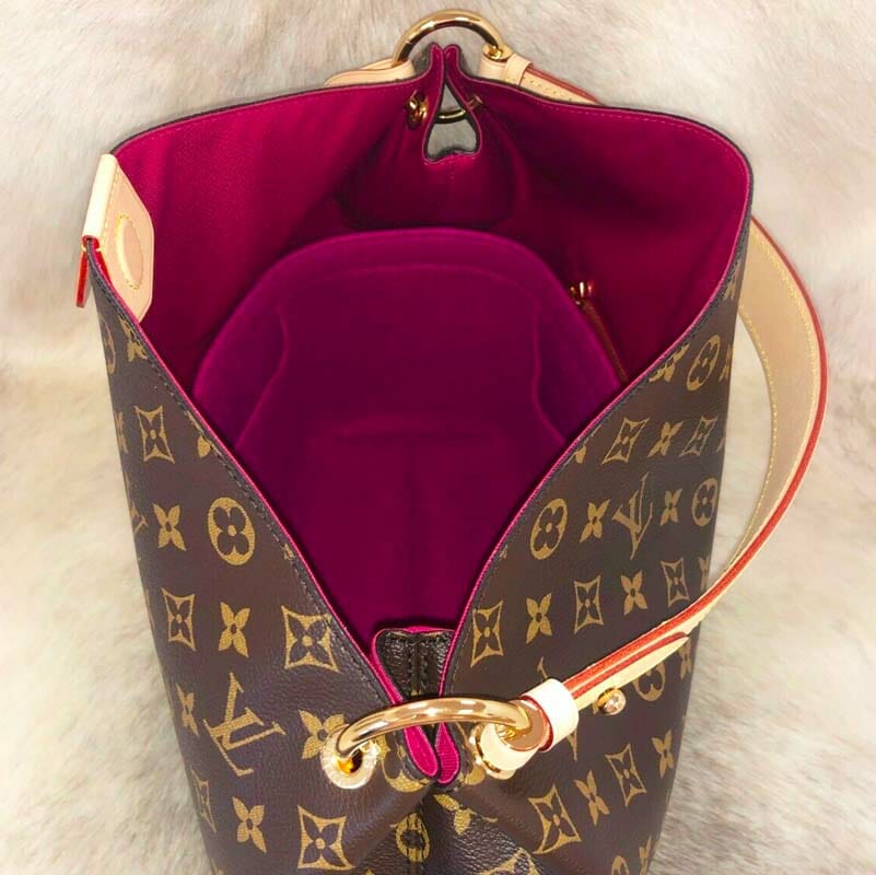 Louis Vuitton Neverfull MM Handbag Liner Organiser Insert - Handbagholic