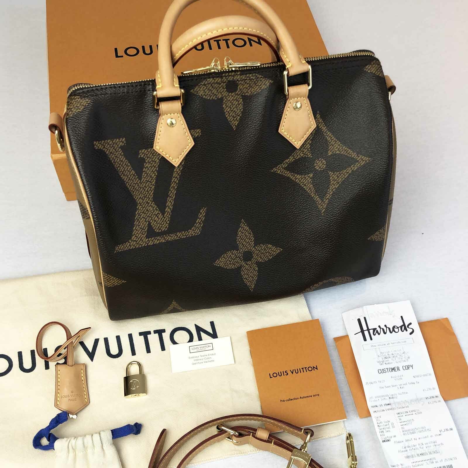 Louis vuitton reverse monogram speedy hot sale