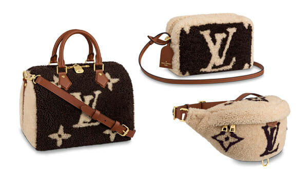 Louis Vuitton Teddy Limited Edition Shearling Bags F/W 2019