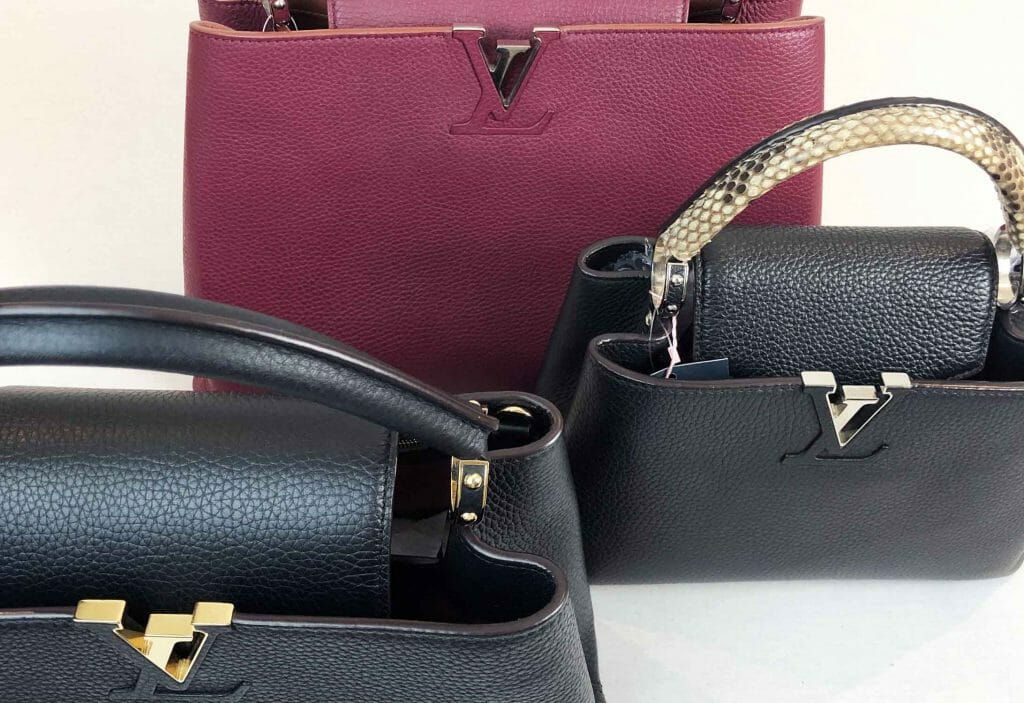 Louis Vuitton Capucines Size Comparison of Mini, BB, PM, MM, and GM -  Handbagholic