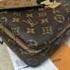 Louis Vuitton Pochette Metis Reverse Monogram rare pre loved handbagholic black top handle