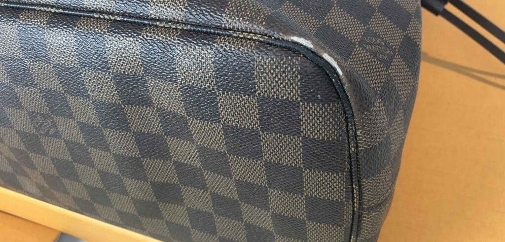 BEFORE AND AFTER How to Clean the Canvas on My Louis Vuitton