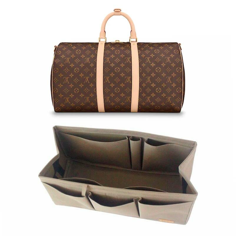 Louis Vuitton Keepall 50 Bag Organiser Luxury Liner Insert - Handbagholic