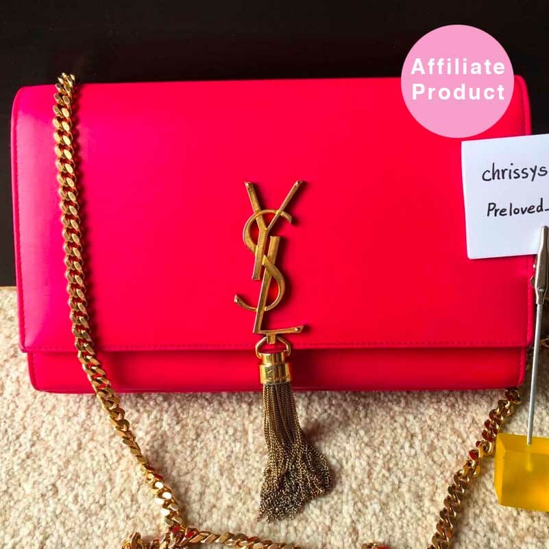 ysl kate bag gold