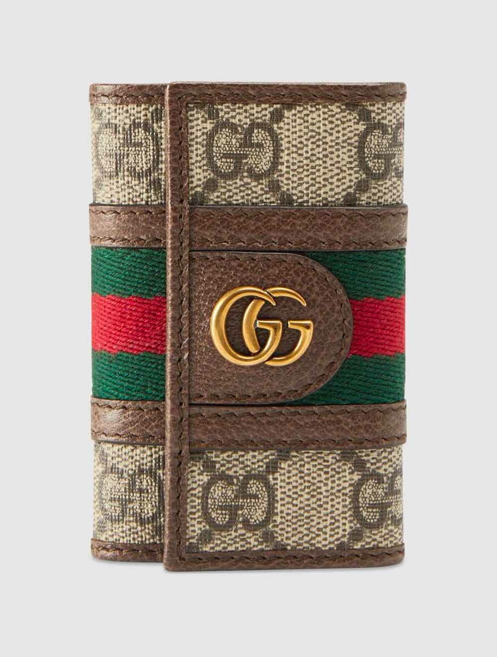 The best luxury gifts for men Gucci monogram Ophidia GG key case