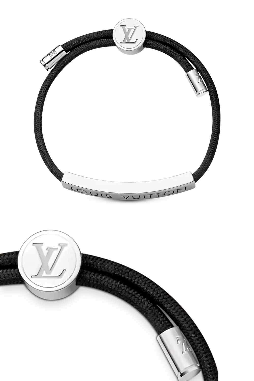 The best luxury gifts for men Louis Vuitton LV SPACE BRACELET black gift