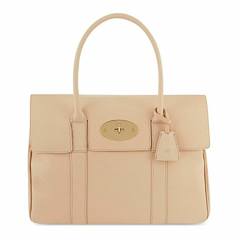 mulberry bayswater pebbled putty