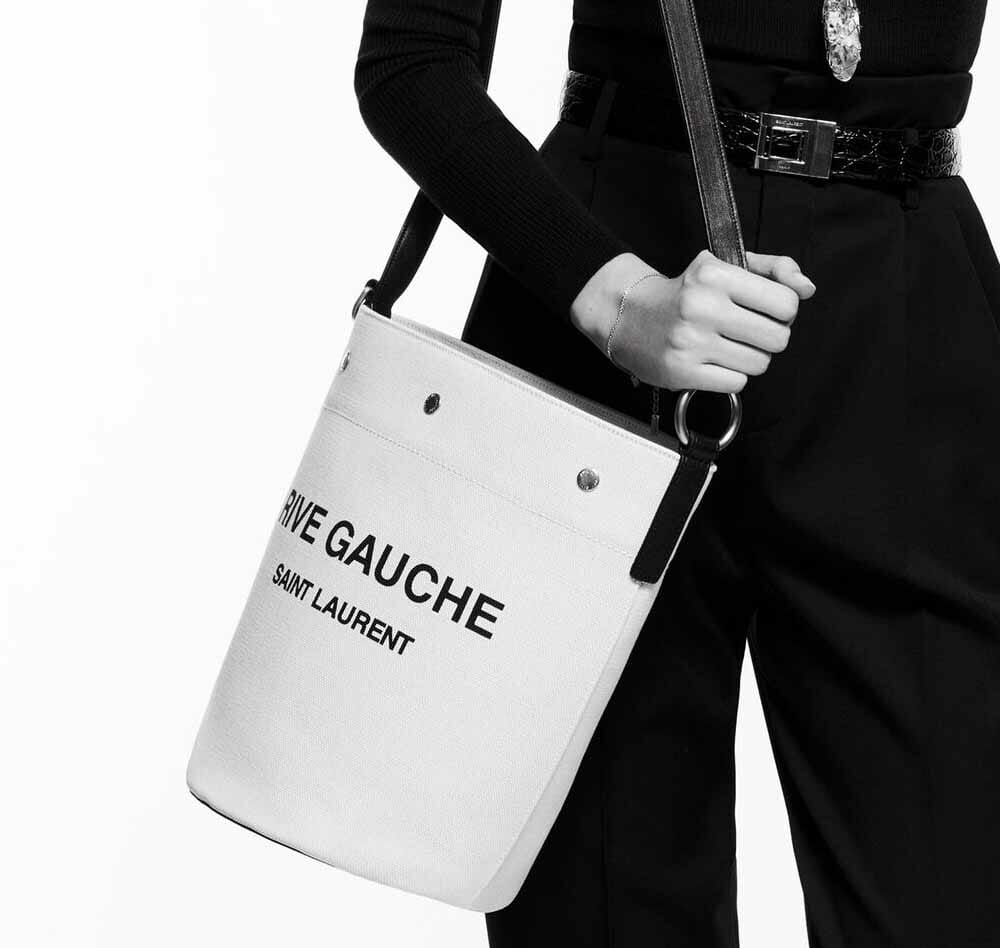 Saint Laurent Rive Gauche tote bag real vs fake. How to spot fake YSL bags  and purses 