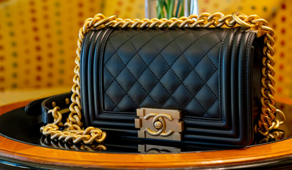 Chanel Lambskin Quilted Chanel 19 Wallet On Chain WOC Black  STYLISHTOP