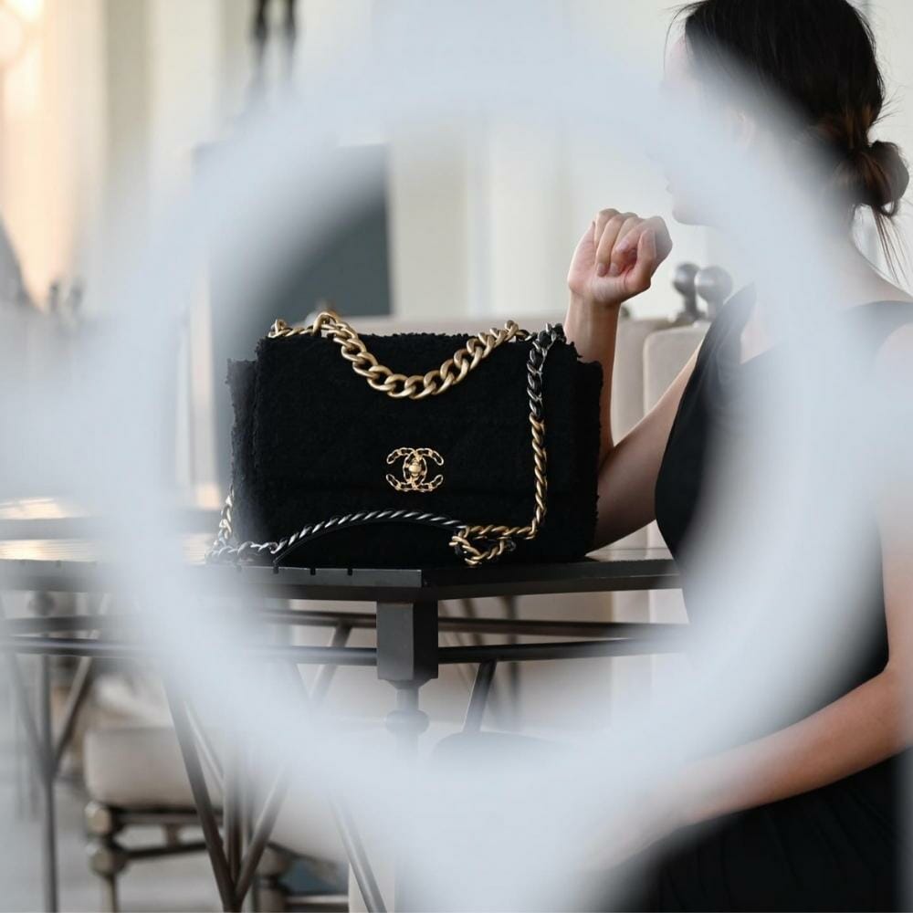 Anyone know the name of the bag? (Also, this is my first Chanel bag!) : r/ handbags